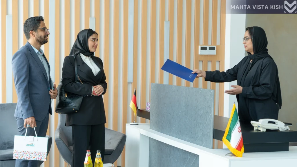 3 مهتا ویستا کیش خدمات بازرگانی تنظیم قراردادهای بین المللی اطمینان تجارت ضامن و اعتبار 1 ویستا